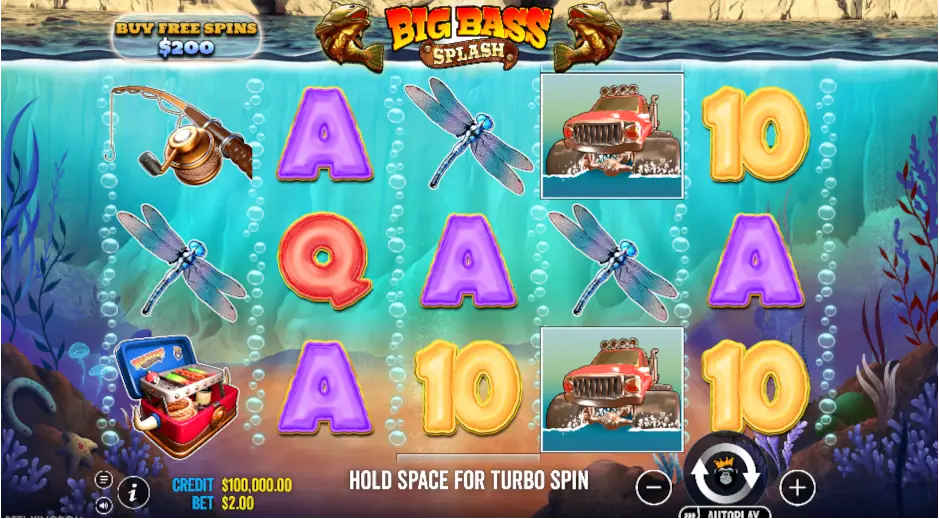 Recursos Big Bass Splash